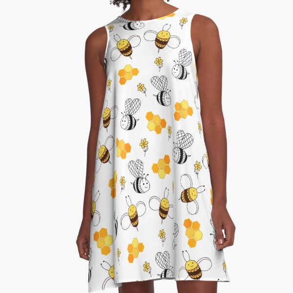 Lovely bees A-Line Dress