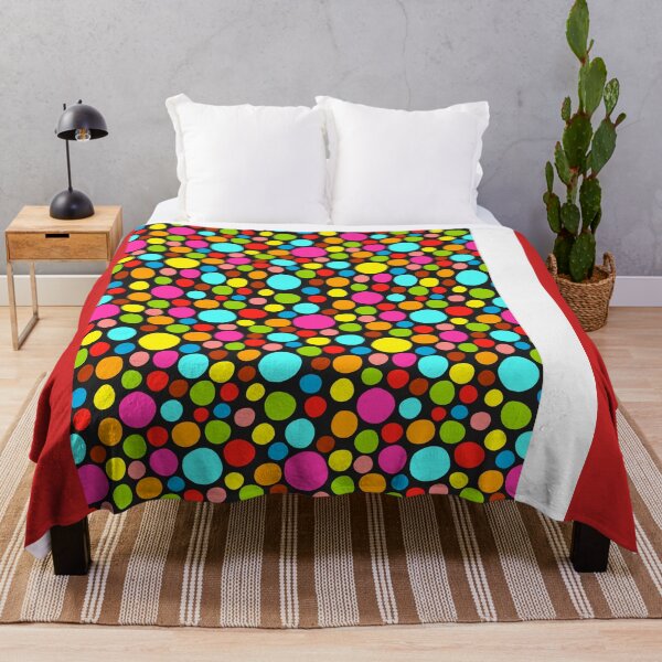 Item preview, Trippy Polka Dots - Colorful Trippy Hypno Polka Dots Design designed and sold by MrGiftee.