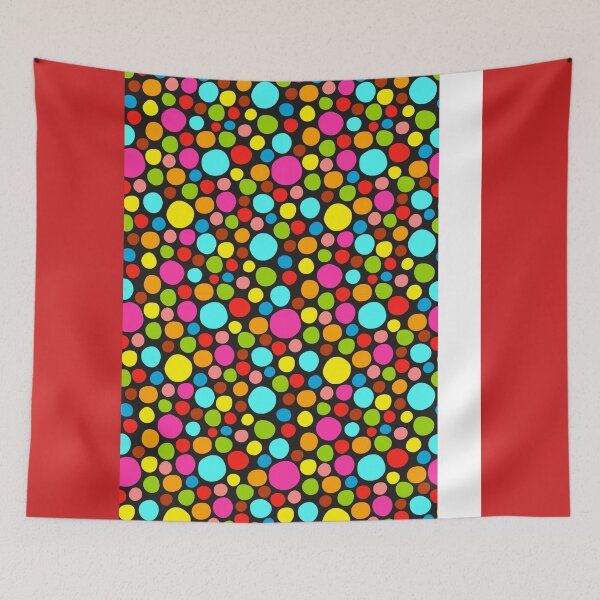 Item preview, Trippy Polka Dots - Colorful Trippy Hypno Polka Dots Design  designed and sold by MrGiftee.