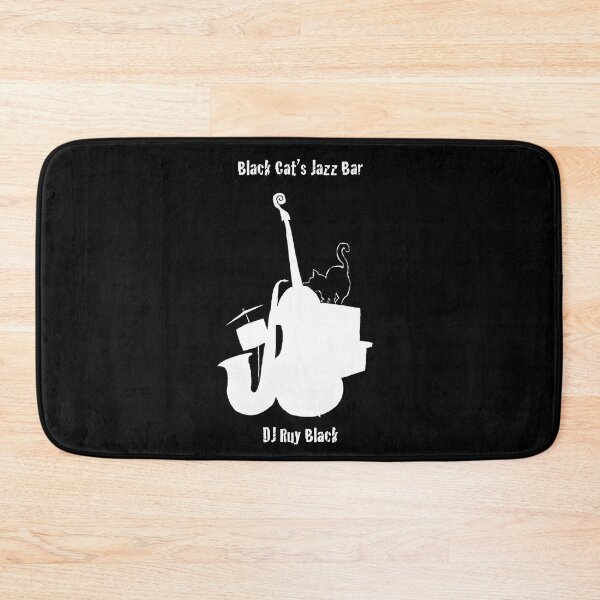 Item preview, Black Cat's Jazz Bar designed and sold by davidgoble.