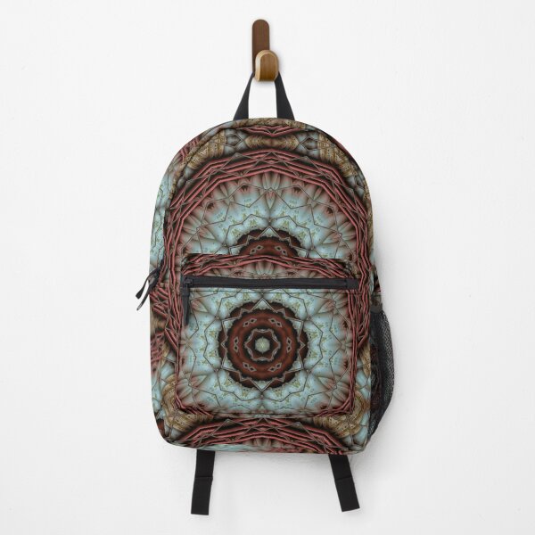 Item preview, turquoise stained-glass kaleidoscopic celtic pattern and macaroon design designed and sold by mister-john.