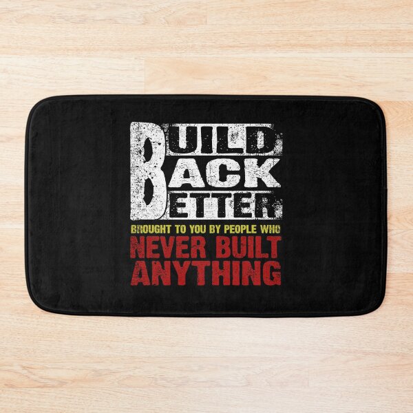 Item preview, 2022 Election Democrat Gag Antilberal Build Back Better designed and sold by mayohattang.