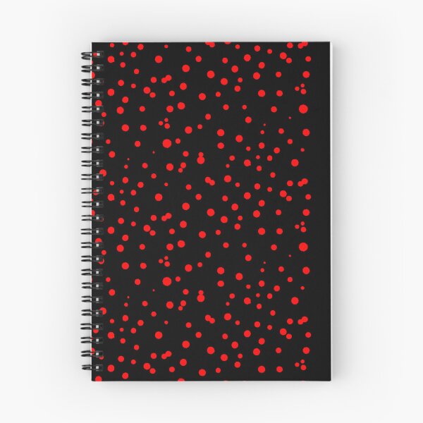 Item preview, Red Polka Dots - Deep Bright Off-Centre Red Polka Dots Design  designed and sold by MrGiftee.