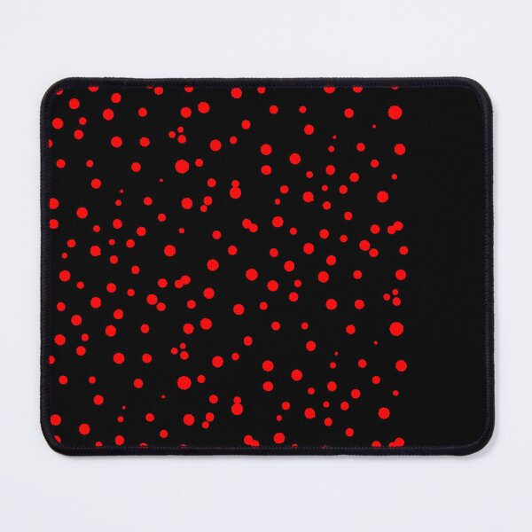 Item preview, Red Polka Dots - Deep Bright Off-Centre Red Polka Dots Design designed and sold by MrGiftee.