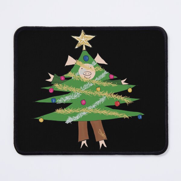 Item preview, Christmas Tree costume wearing cute pig. Merry Christmas! Xmas Tree designed and sold by PiggingJapan.