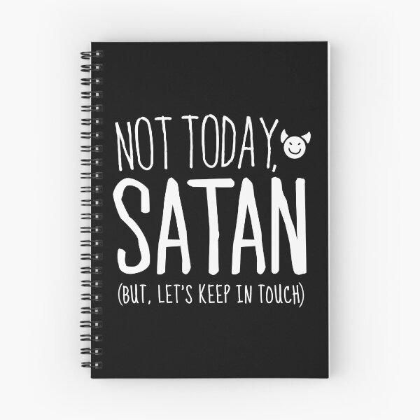 Artikelvorschau, Nicht heute Satan, aber bleiben wir in Kontakt entworfen und verkauft von BootsBoots.