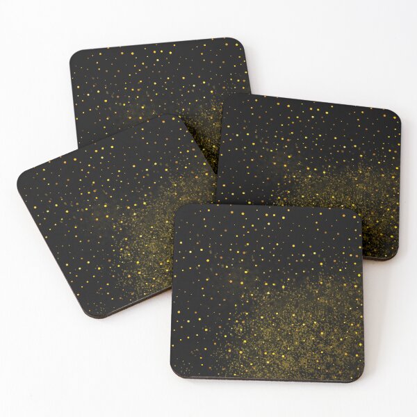 Item preview, Golden Polka Dots - Gold and Shiny Star Dust Polka Dots Design  designed and sold by MrGiftee.
