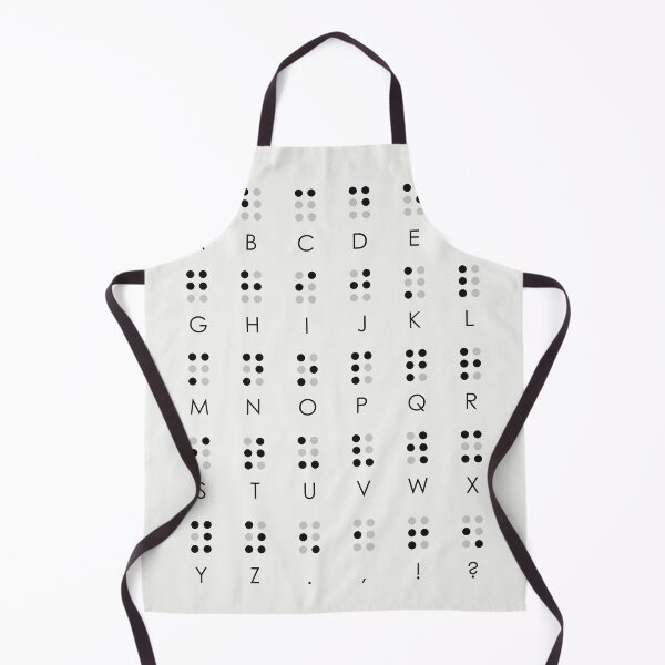 Item preview, Braille Alphabet for the Blind Infographic Guide designed and sold by Iris Luckhaus.