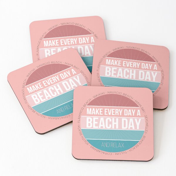Item preview, Make Every Day a Beach Day and Relax. For peachy lovers! designed and sold by ChrisiMM.