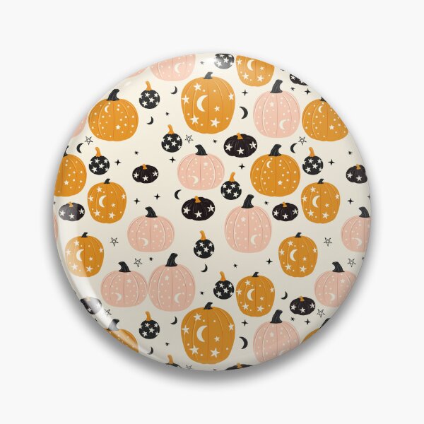 Item preview, Cute pumpkin and moon pattern designed and sold by Nagn.