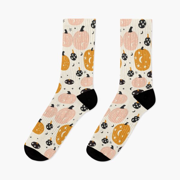 Item preview, Cute pumpkin and moon pattern designed and sold by Nagn.