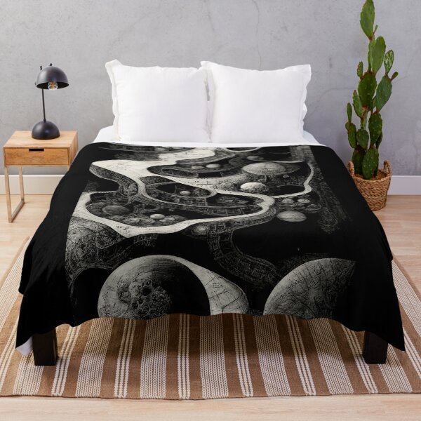 Item preview, Black and White Style Dreamy Worlds designed and sold by MakeitMelo.