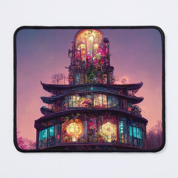 Item preview, Cyberpunk Style Garden Palace designed and sold by MakeitMelo.