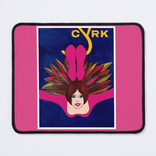 Item preview, CYRK CIRCUS : Vintage 1970 Trapeze Artist Advertising Print designed and sold by posterbobs.