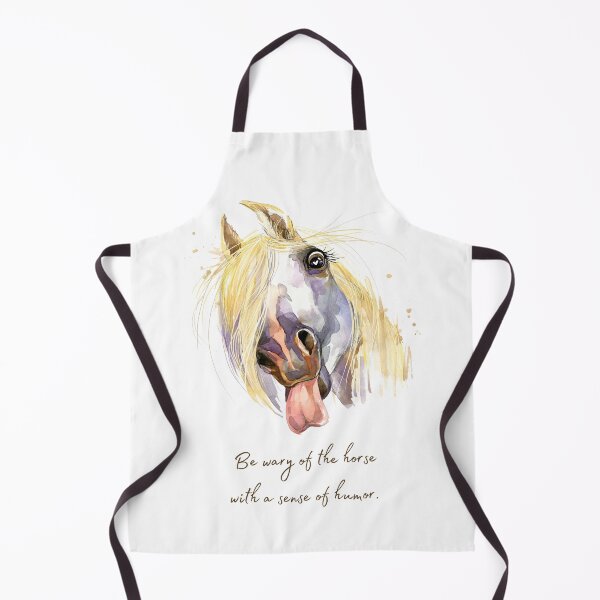 Item preview, Funny Horse quote designed and sold by BurtWestonDesign.