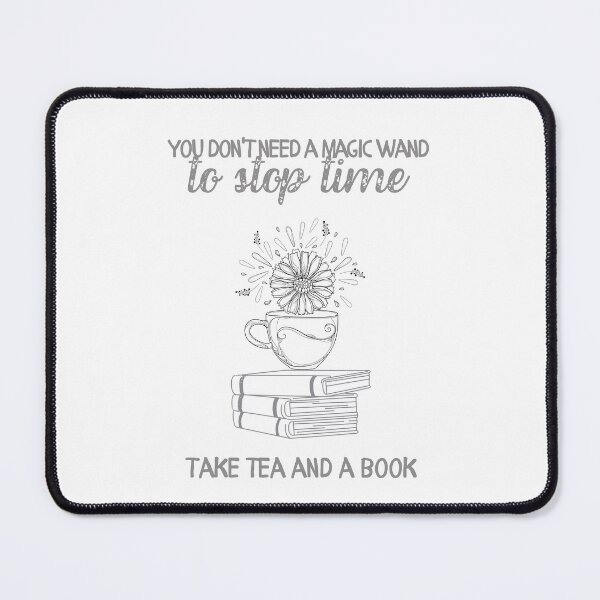 Item preview, Flowery Tea and Books - Take Tea and a Books designed and sold by CraftwithNadia.