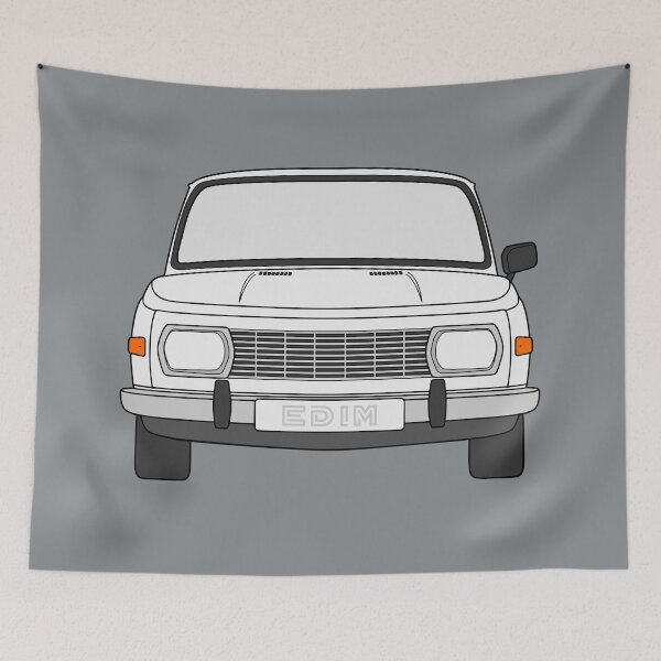 Item preview, Wartburg 353 white color designed and sold by EdimDesign.