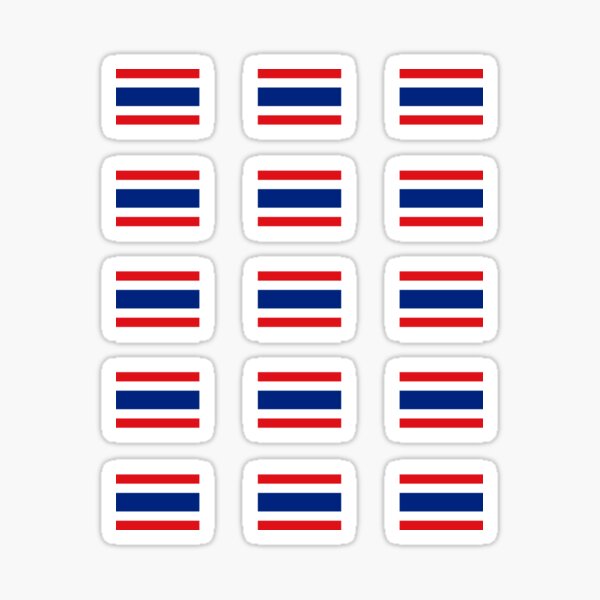 Aperçu de l'œuvre Thaïlande - Pack drapeau thaïlandais créée et vendue par FlagsWorld.