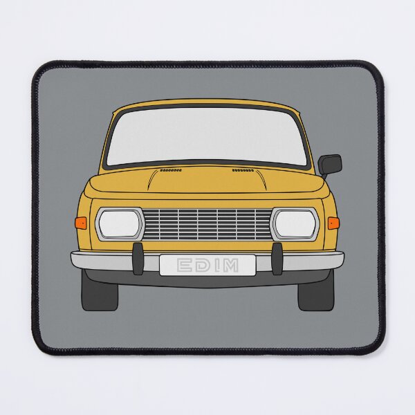 Item preview, Wartburg 353 dark yellow color designed and sold by EdimDesign.