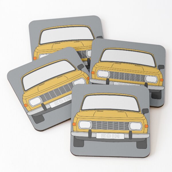 Item preview, Wartburg 353 dark yellow color designed and sold by EdimDesign.