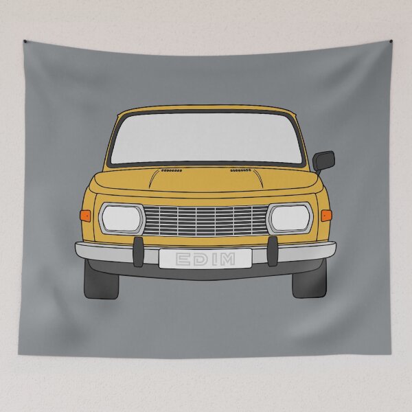 Item preview, Wartburg 353 dark yellow color designed and sold by EdimDesign.