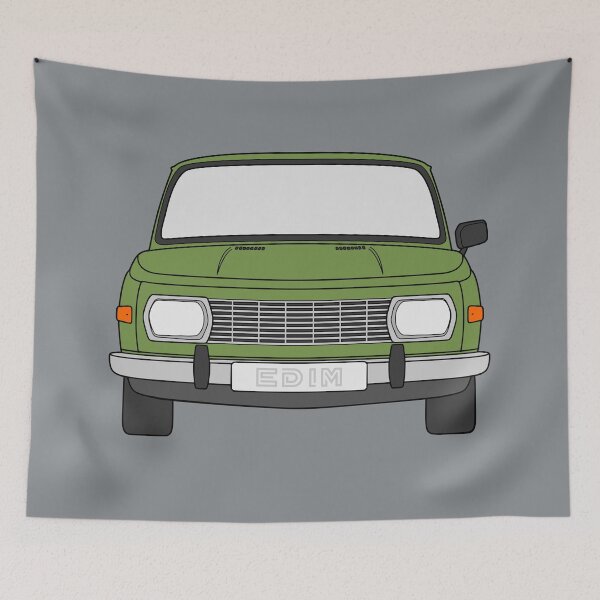 Item preview, Wartburg 353 dark green color designed and sold by EdimDesign.