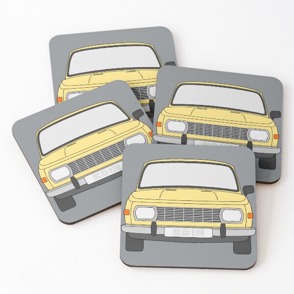 Item preview, Wartburg 353 cream yellow color designed and sold by EdimDesign.