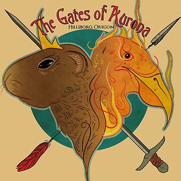Artwork thumbnail, The Gates of Aurona - Marmot Queen Fire Eagle King by TonyaMacalino