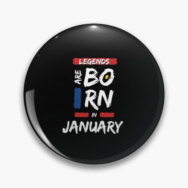 Item preview, Legends Are Born In January   designed and sold by DeversDesigns.