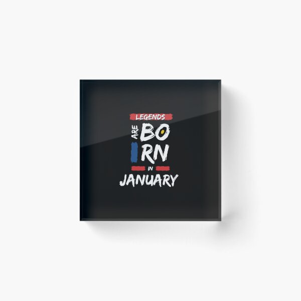 Item preview, Legends Are Born In January   designed and sold by DeversDesigns.