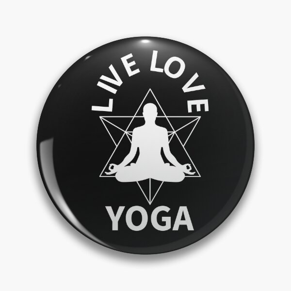 Item preview, Live, Love, Yoga, Yogini In Pose designed and sold by TastySpace.