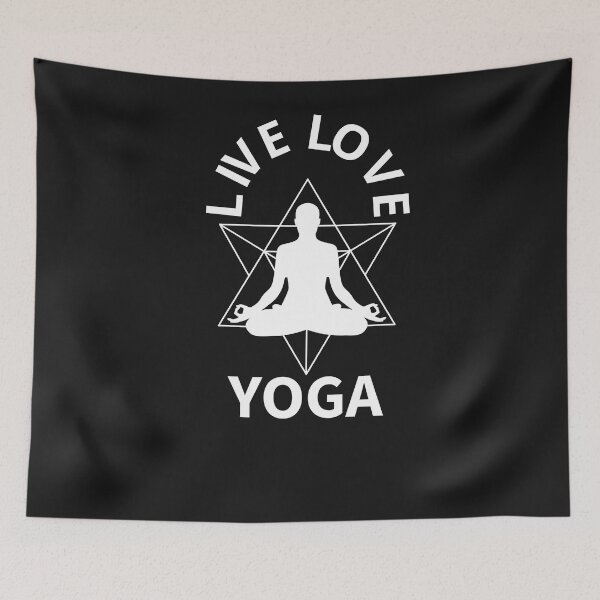 Item preview, Live, Love, Yoga, Yogini In Pose designed and sold by TastySpace.