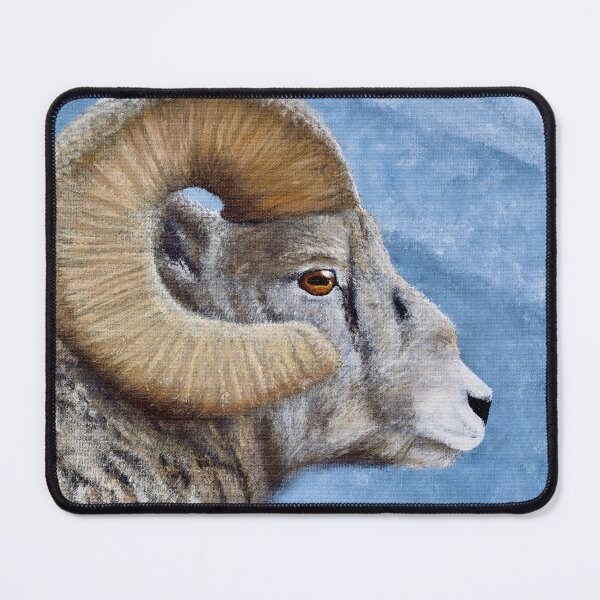 Item preview, Bighorn Sheep Portrait designed and sold by BrianSloanPaint.