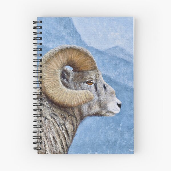Item preview, Bighorn Sheep Portrait designed and sold by BrianSloanPaint.