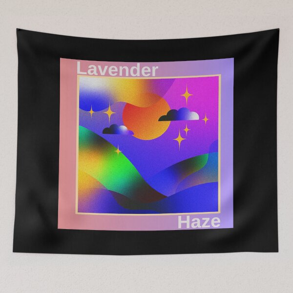 Item preview, LAVENDER HAZY designed and sold by baldbird.