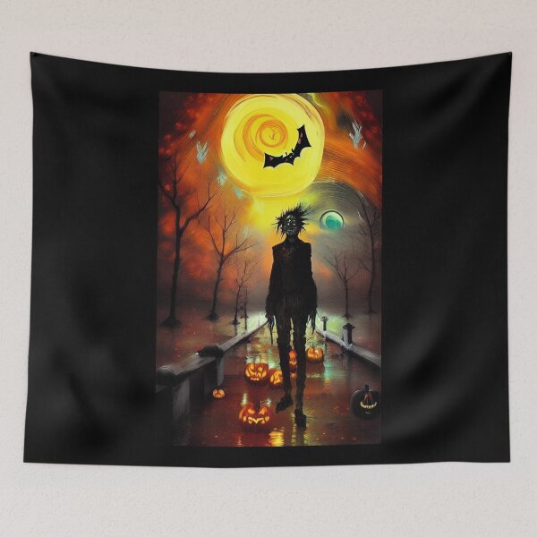 Item preview, Halloween digital painting designed and sold by Gaspar Avila.