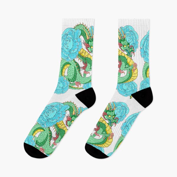 Item preview, Dragon & Flowers designed and sold by Mewmon.