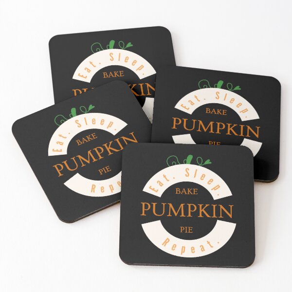 Item preview, Round Pumpkin (Eat Sleep Bake Pumpkin Pie Repeat) designed and sold by SimplyMe-Plus.
