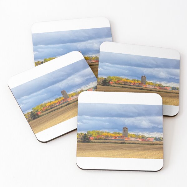 Item preview, Abandoned Rural Farm After Windstorm in Autumn designed and sold by James Cumming.