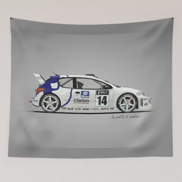 Item preview, 206 WRC designed and sold by LaPatteAModeler.