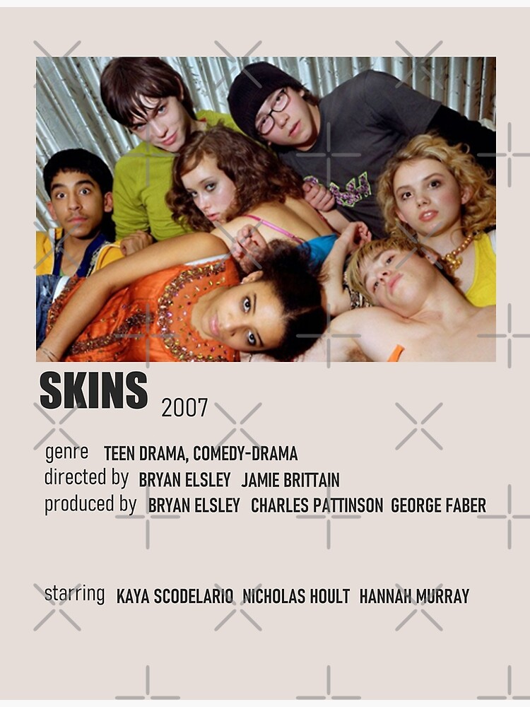 Skins Generation 1 - Alternative Poster - Tv Show Poster for Sale