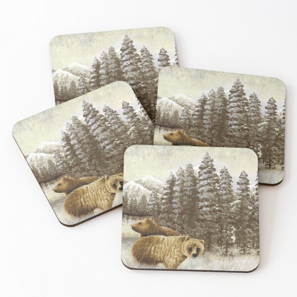 Item preview, Brown Bears  designed and sold by Hanh-Gallery.
