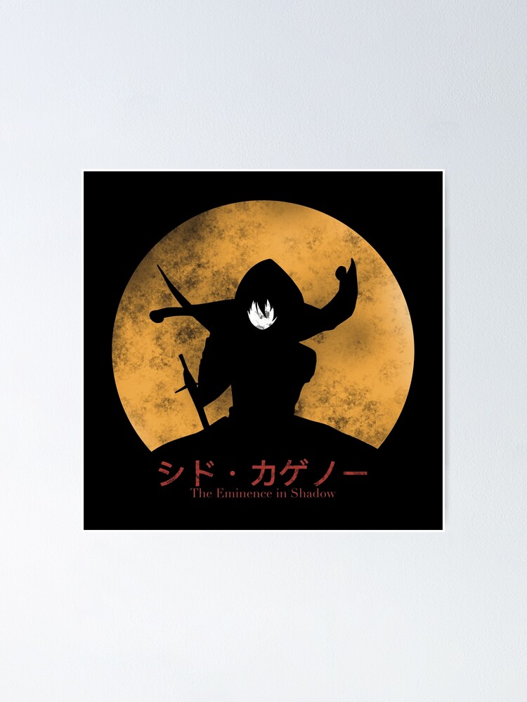 The Eminence in Shadow Cid Kagenou Minimalist Anime Characters - White  Sticker for Sale by Animangapoi