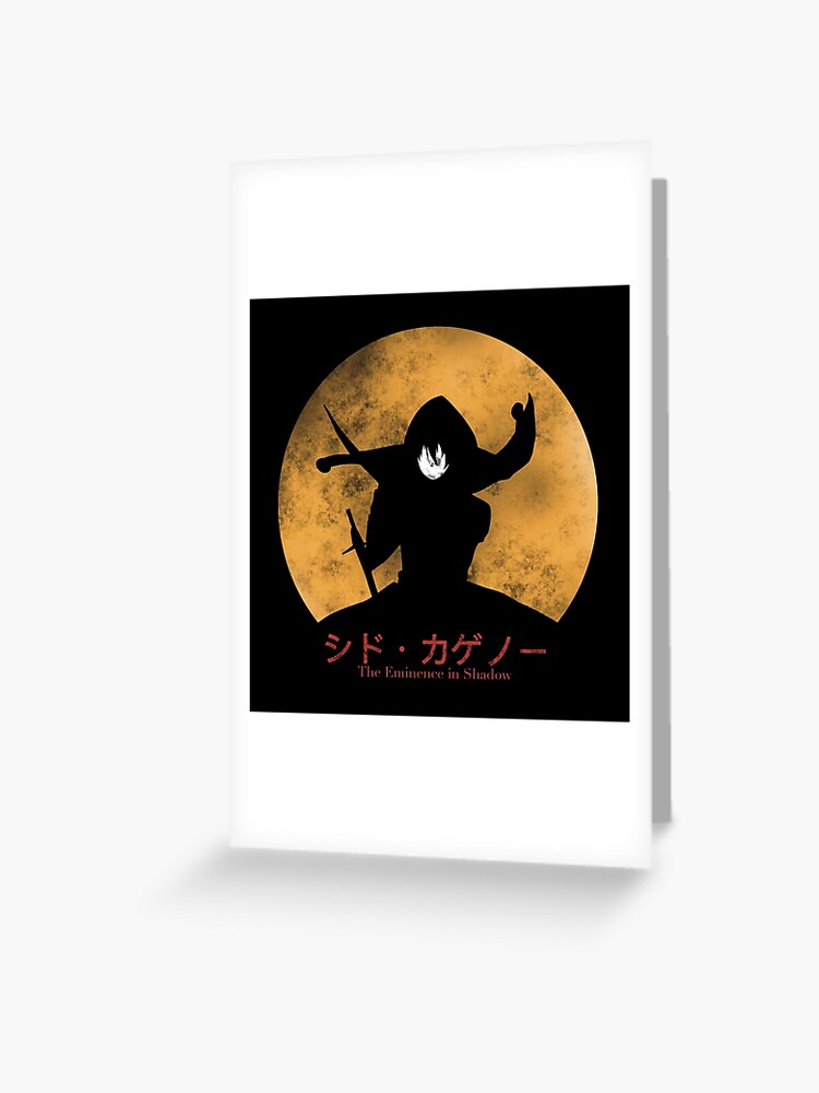 The Eminence in Shadow or Kage no Jitsuryokusha ni Naritakute! Anime Cover  Greeting Card for Sale by Animangapoi