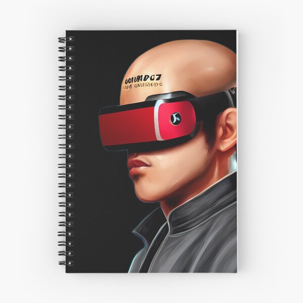 Item preview, Bald Chinese Kungfu Master in VR (Skew Right, Color, sticker, Portrait Half Body,  2800x2800, transparent background) designed and sold by Digital-Davinci.