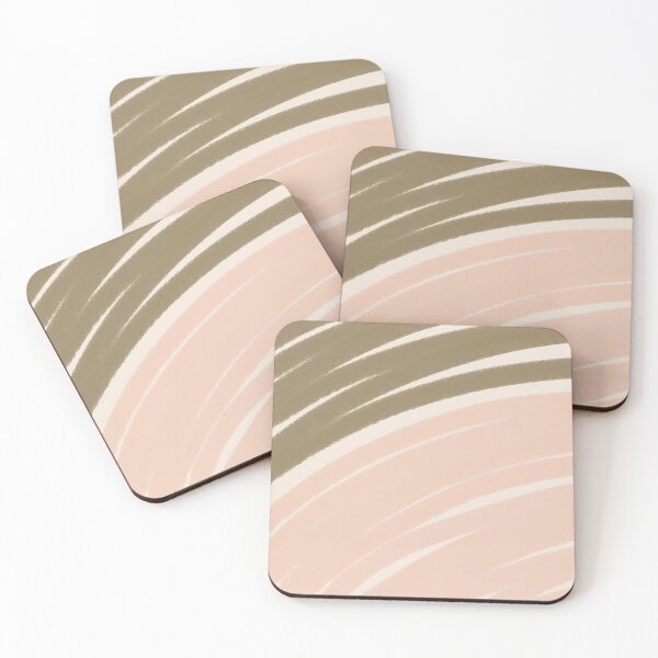 Item preview, Neutral Swirl Wavy Lines Maximalist Pattern Retro Style Cute Aesthetic Olive Brown designed and sold by scorpiolane.