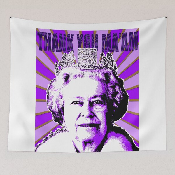 Item preview, Thank you Ma'am version 3 - Purple designed and sold by Gary Hogben.