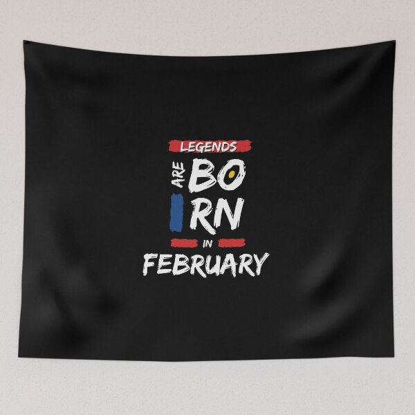 Item preview, Legends Are Born In February  designed and sold by DeversDesigns.