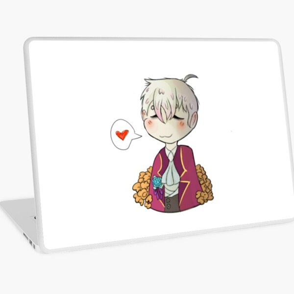 V Route Laptop Skins Redbubble - unknown mystic messenger roblox