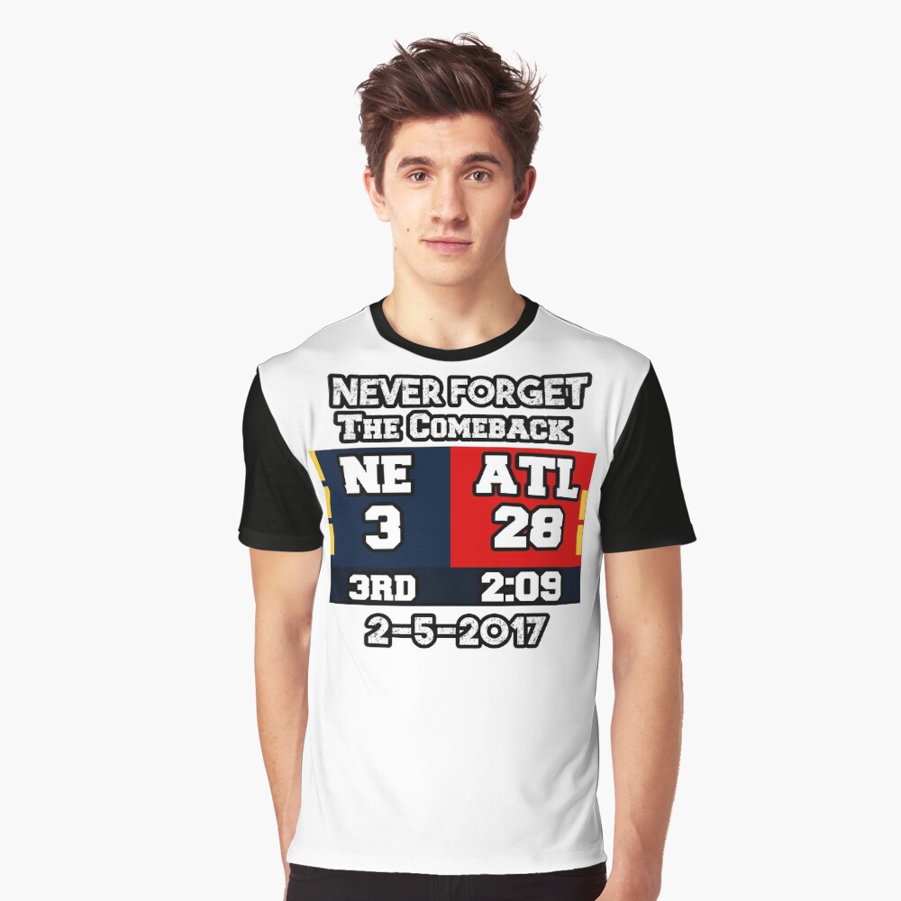 NE 3 ATL 28 Black and Gold Edition T-Shirt